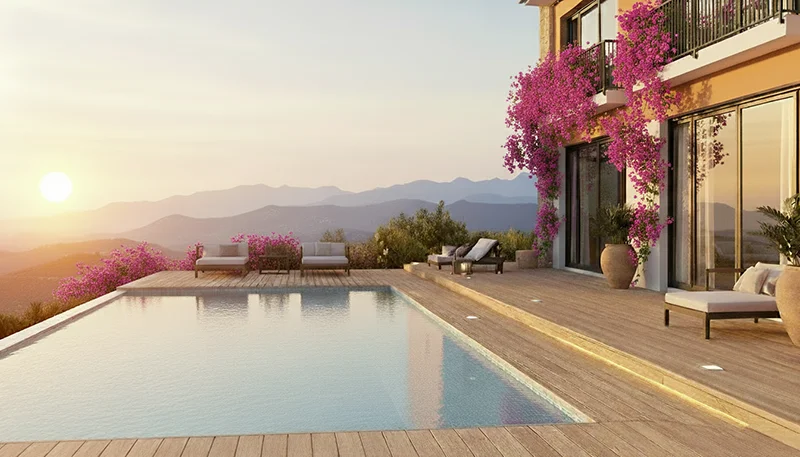 Liberty Villas 33 - Infinity pool with panoramic Taurus Mountain views at 650m altitude, Kas, Turkey
